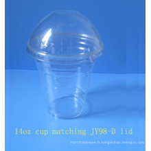 Coupes en plastique transparent de 14 oz (CL-14C-420)